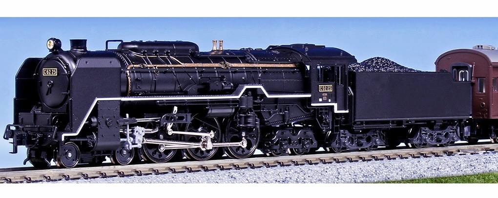 Kato 2017-5 JNR steam locomotive c62, NIB, n scale, ships from the USA