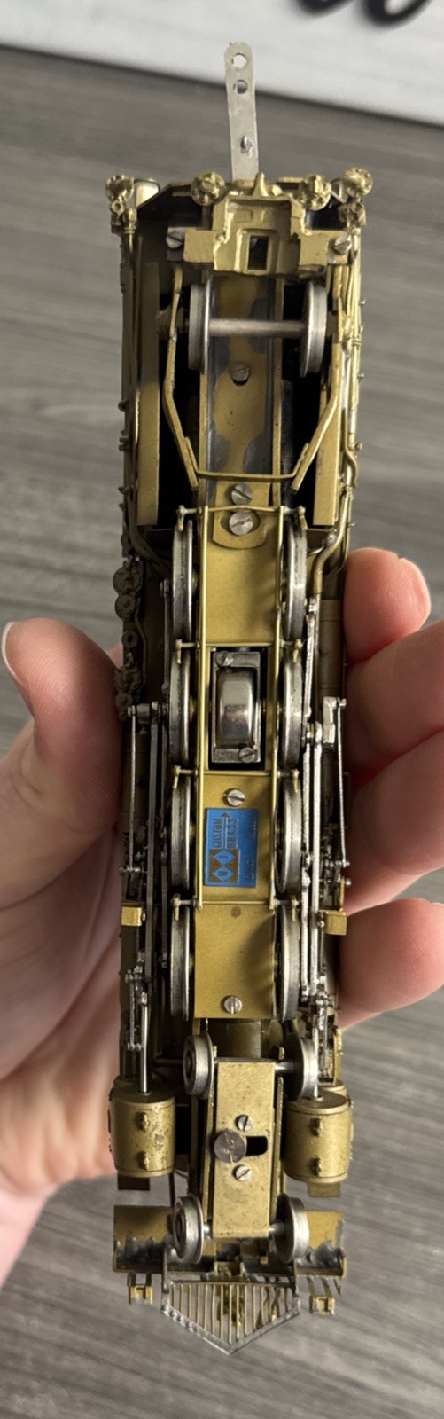 NJ Custom Brass HO #ST-298 Class M-78 4-8-2 D&RGW – Unpainted, Tested & NIB!