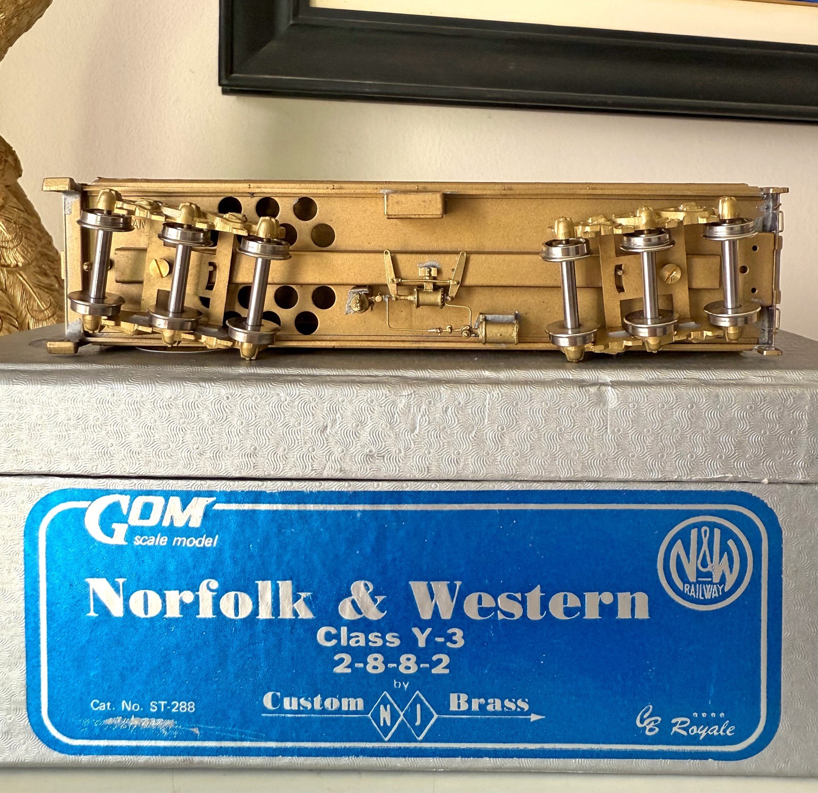 CUSTOM BRASS GOM JAPAN Norfolk & Western N&W Class Y-3 2-8-8-2 Limited Edition