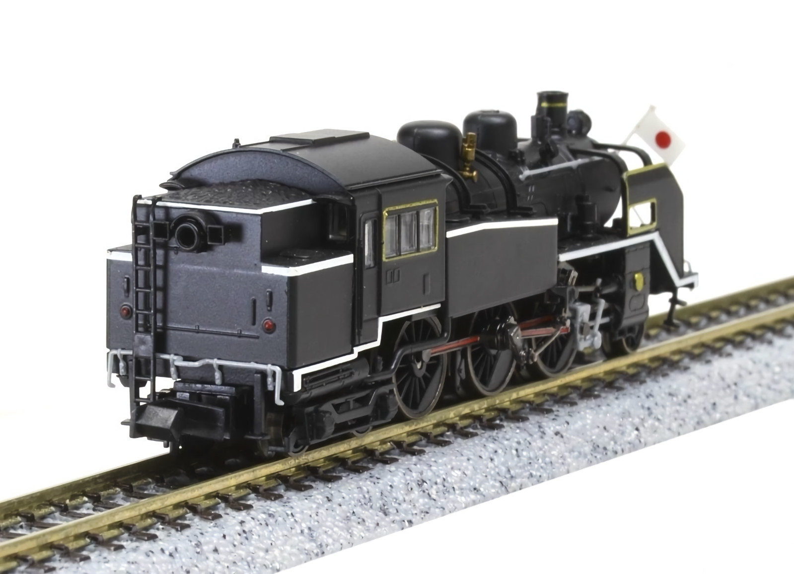 N Scale Tramway 2-6-4 JNR C11 Steam Locomotive #200 Emperor’s Private Train Spec