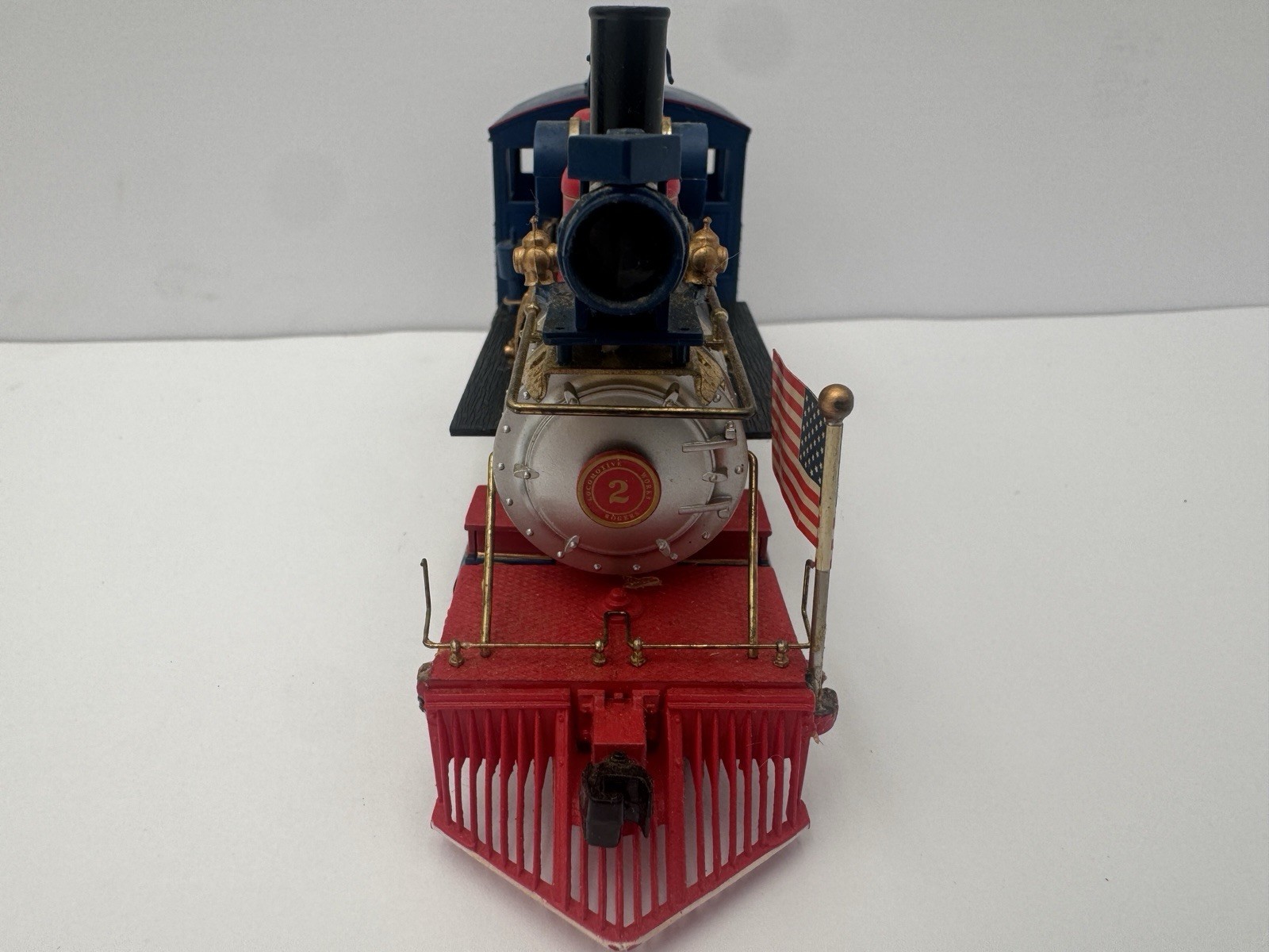 Bachmann Hawthorne Village “Spirit of America” 2-6-0 Mogul Steam Engine Set RUNS