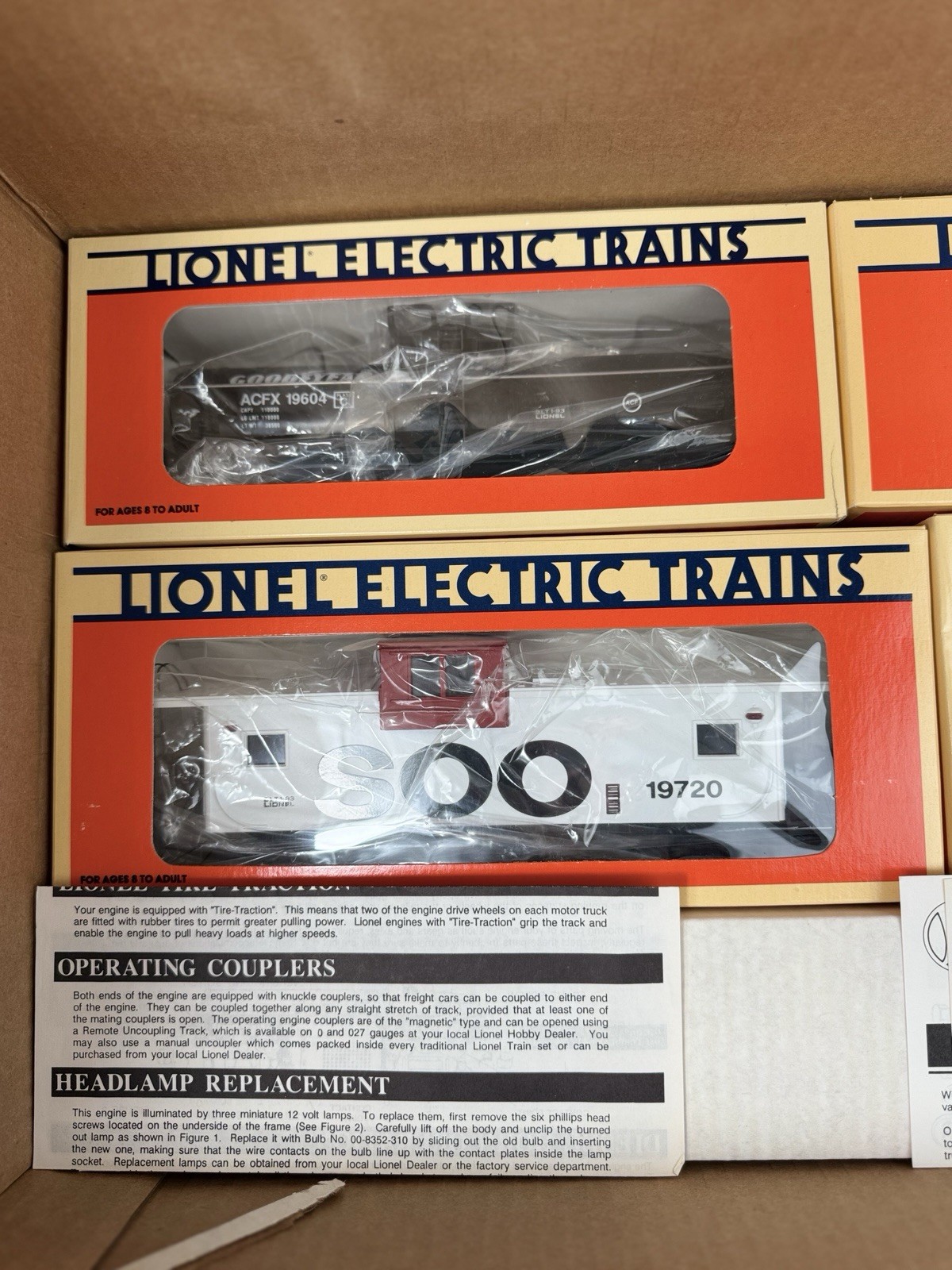 Lionel O Gauge SOO Line Special GP-38-2 Diesel Locomotive Freight Set Brand New!