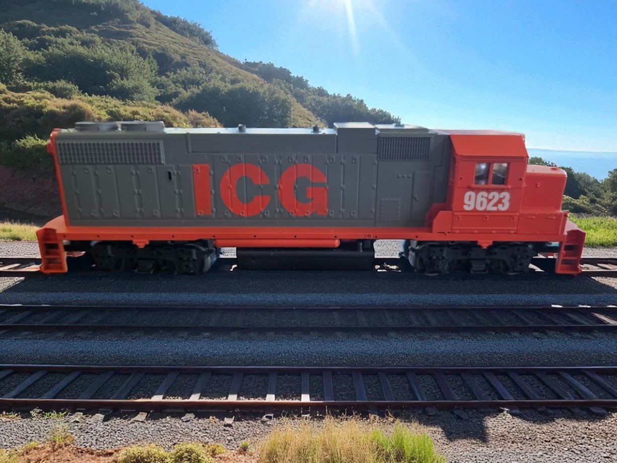 Athearn 4603 HO GP38-2 ICG Illinois Central (IC) 9623 Analog DC