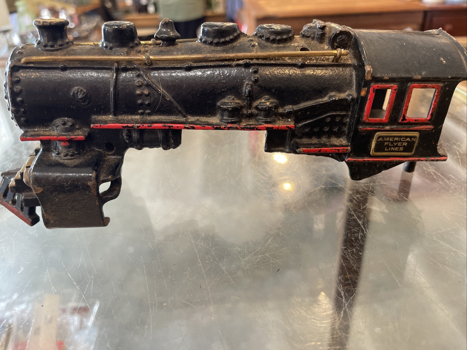 VINTAGE AMERICAN FLYER #3195 S GAUGE METAL BOILER SHELL IN GOOD CONDITION