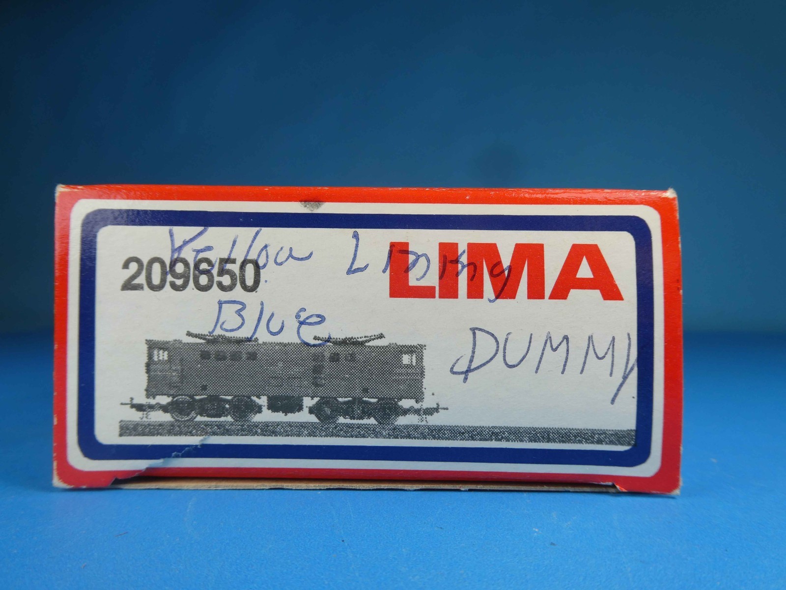 LIMA HO 209650 SOUTH AFRICAN RAILWAYS 5E E444 BLUE TRAIN DUMMY ELECTRIC OB-1980