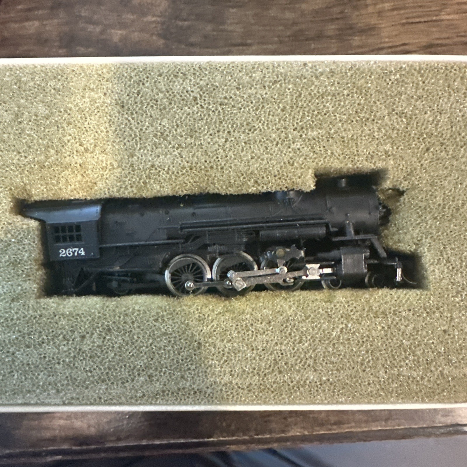 RIVAROSSI N-SCALE #2674 SOUTHERN PACIFIC (4-6-2)STEAM LOCO