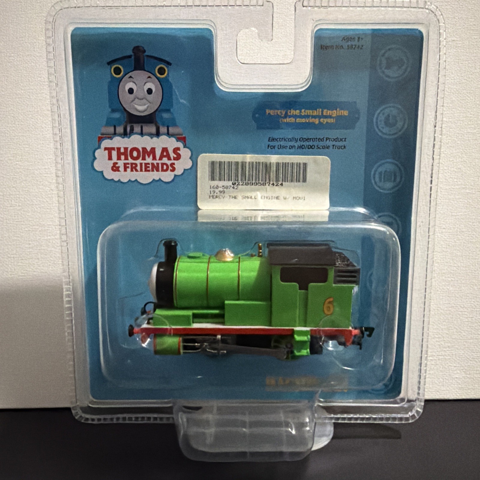 Bachmann 58742 PERCY THE SMALL ENGINE (WITH MOVING EYES) (HO SCALE) NEW