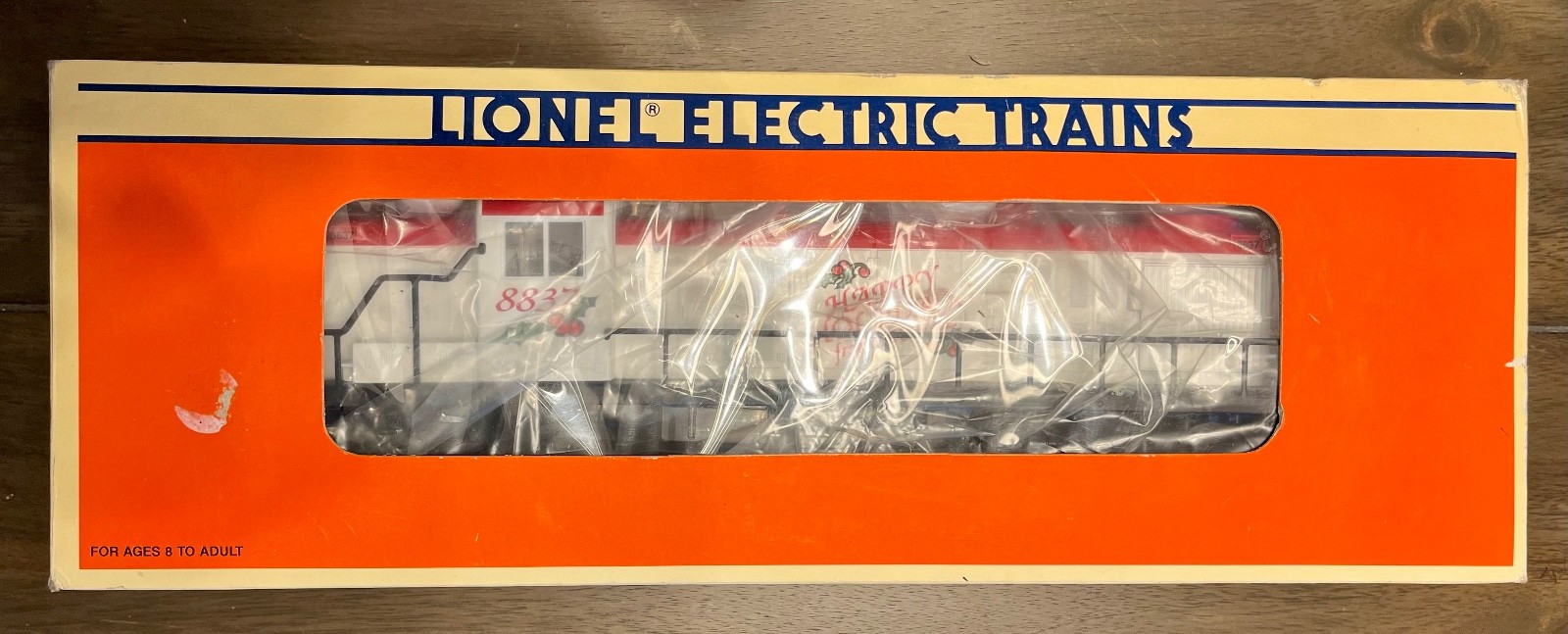 Lionel 6-18837 Christmas RS-3 Diesel Engine O Gauge w/ Box & Papers LN Condition