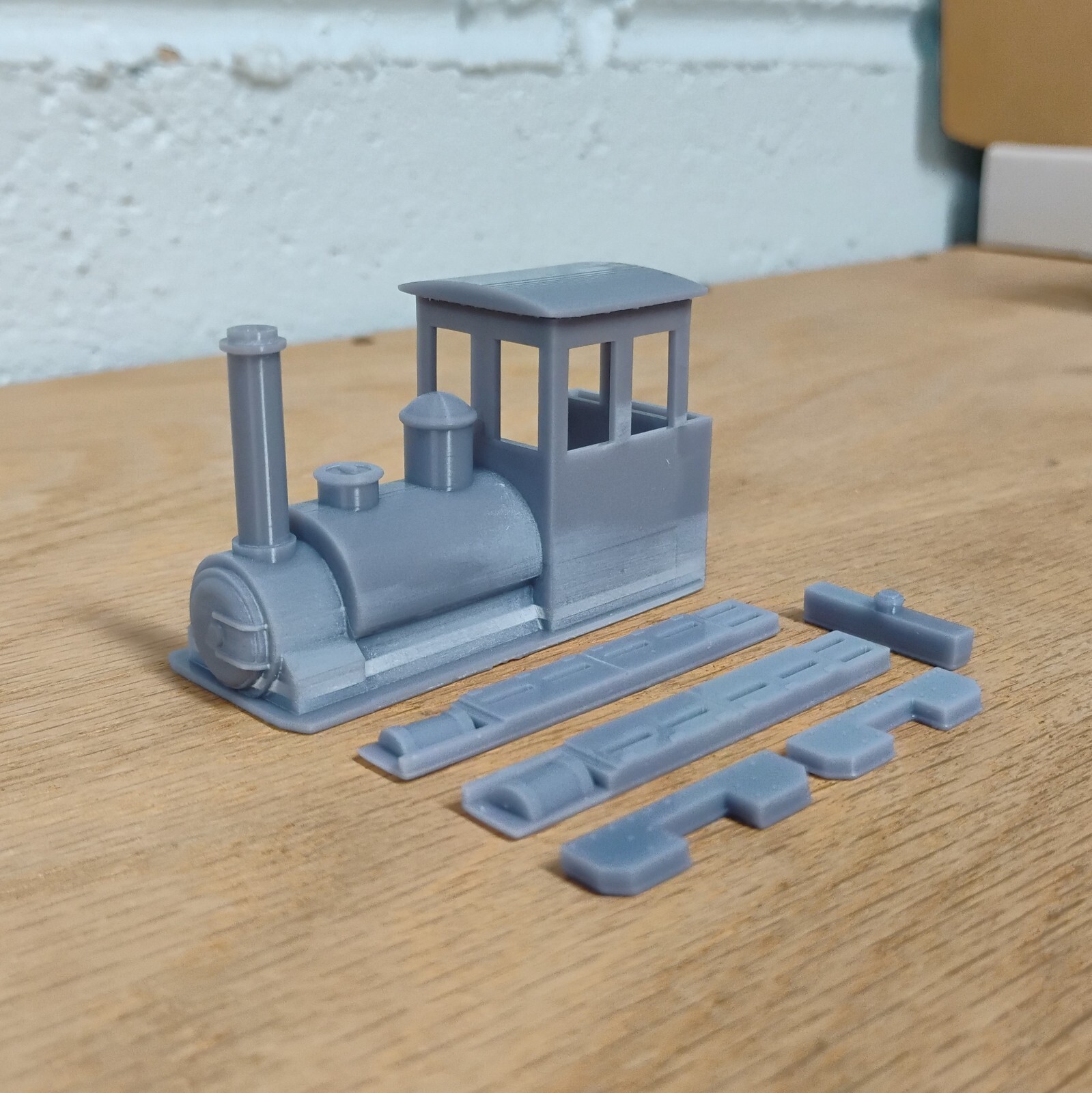 On18 STEAM LOCO kit #2. For Kato 11-109 Chassis. RESIN 3D Print. NEW!