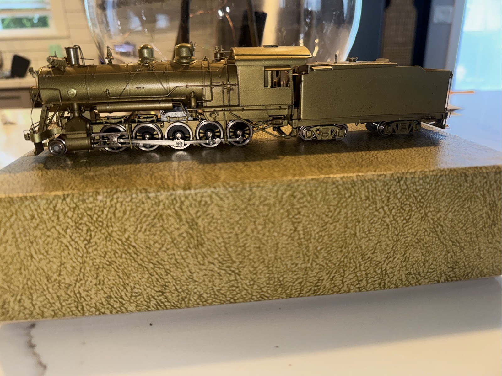 Sunset Models HO Brass Southern Pacific 2-10-0 D-1 Unpainted
